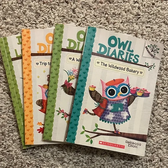 Scholastic Owl Diaries Book Set - Colorful Covers - Picture 13 of 13